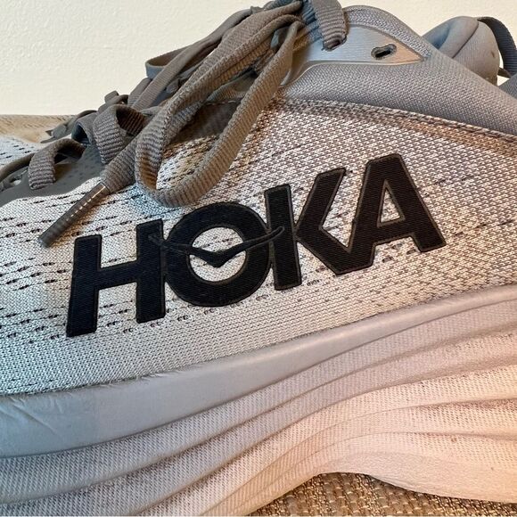 Hoka One One Mens Bondi 8 Running Shoe size 10 - Picture 2 of 16
